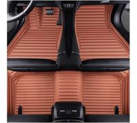 CQFCY Abitacolo Tappetini per Auto in Pelle su Misura per Element 2003-2011, Impermeabile Tappetino Set Copertura Completa Moquette Antiscivolo, Brown