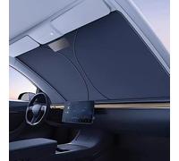 CQFCY Parasole Auto Parabrezza per Maserati Grecale 2022 2023 2024 2025, Pieghevole Parasole Auto Ombrello, Parasole Parabrezza Interno Accessorio,C