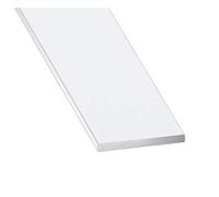 CQFD Piatto in alluminio laccato bianco, 20 x 2-1 m