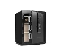 CQIKRWGWS Codice Safe Home Piccola cassaforte da 45 cm con Impronta Digitale, Password, Ufficio, archivio, Tutto in Acciaio, antifurto, cassaforte di Sicurezza