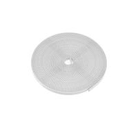 Cqinlu-Belt Timing Belt HTD 5M PU Open Timing Belt Width 10/15/20/25/30/50mm Polyurethane Steel 5M 20mm HTD5M Synchronous Pulley, Stampanti 3D(2Meters,25mm)