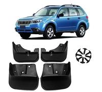 CQISTJ 4 Pezzi Auto Parafanghi Paraspruzzi per Forester 2008 2009 2010 2011 2012, Anteriore Posteriore Paraschizzi Parafango Auto Ricambi Facile Montaggio