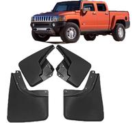 CQISTJ 4 Pezzi Auto Parafanghi Paraspruzzi per Hummer H3 2007-2010 2011 2012 2013 2014 2015 2016 2017 2018, Anteriore Posteriore Paraschizzi Parafango Auto Ricambi Facile Montaggio