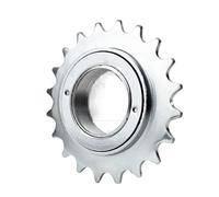 CQJJXKYC pignone per Bicicletta Cassette pignoni e Ruote li Adatto per BMX 1 velocità pignone Ingranaggi Accessori 16T 18T 20T 22T 24T 34MM Singolo Bicicletta Ruota Libera Parte(1pc 20T Silver)