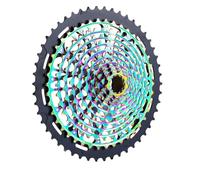 CQJJXKYC pignone per Bicicletta Cassette pignoni e Ruote li Adatto per Ruote Libere per Bici RYET 12S 11S 9-50T MTB Cassette XD 12V 11V Mountain 10-50T K7 9T A 50T Pignoni Accessori(12S Rainbow)
