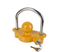CQJJXKYC Supporto a Sfera Lucchetto antifurto per rimorchio con Gancio per carichi Pesanti, Traino con Gancio a Sfera Universale per rimorchio per roulotte