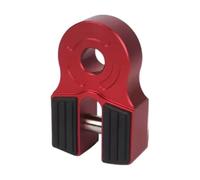 CQJJXKYC Supporto a Sfera Supporto per Gancio di Traino Piatto Universale da 16000 libbre con Perno in Ferro e Protezione in Gomma per camioncino SUV UTV(Red)