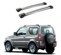 CQNYFDC 2 Pezzi Barre Portatutto per Suzuki Jimny 1998-2015 2016 2017 2018, Auto Alluminio Portapacchi Tetto Esterno Rails Supporto Roof Racks Accessori Auto