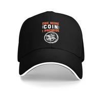 CQPLAAPQ Berretto da Baseball Un'Altra Moneta, Te Lo prometto/Monete da Collezione, Regalo numismatico Hip Hop Carino