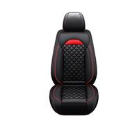 CQRBNE Auto Interni Per Mitsubishi Per Pajero 4 Per Sport Per ASX Per Outlander 3 XL Per Space Per Star Coprisedile In Pelle Per Auto Coprisedili(Black Red Line)