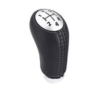 CQRBNE Pomello Cambio Per Scenic II MK2 Per Megane 2 MK2 MK Per Clio III MK3 Shifter Stick Headball Pomello Del Cambio Manuale Leva Pomello del Cambio(Matte Black Stitch)