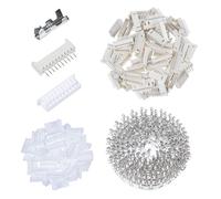 CQRobot 50 Set/600 Pezzi 1,25 mm 10-Pin Elettronico Filo a Bordo Cavo Connettore Componenti Spina Maschio, Alloggiamento Presa Femmina e T Forma Crimpare Terminale, Compatibili con Molex Picoblade.