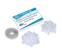 CQRobot JST ZH 1,5 mm Passo 5-Pin Elettronico Connettore IC Spina Maschio, Alloggiamento Presa Femmina e T Forma Crimpare Terminale. 100 Set / 700 Pezzi Filo a Bordo Cavo Adattatore Componenti.
