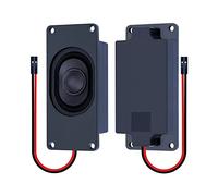 CQRobot Miniature Loudspeaker 3 Watt 4 Ohm Passive Enclosed Audio/Woofer Speaker Compatible with Arduino Board. 2.54mm Dupont Interface, for a Variety of Small DIY Electronic Projects.