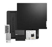 CR-005 (nero) - Tappetino per mouse da gioco in vetro