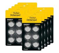 Intenso Pile a bottone al litio Energy Ultra CR2025 - 60 pile (10 confezioni da 6)