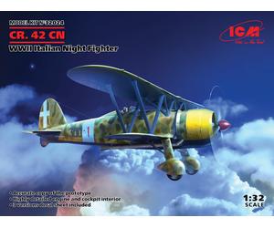 CR.42CN, WWII Italian Night Fighter 1:32 Plastic Model Kit ICM