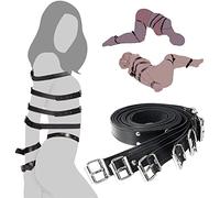 CR-7 Kit Di Cinture Liberamente Regolabili per Principianti ḄḌṢṂ Çọllâr Häñ&dcüf&fš ṇịpplẹ Çlạ&ṃp open MṎùth Ḅall G'ä'g Ŝlävë Rọpë Ḅọ&ṇḍạgẹ Wh&ịp Ṛëṣṭr&ạịṇtš Set Fë&ṭịšh Kit Ạḍụlṭ Ś&ëẍ Eróṭ&ịc ṭóyš