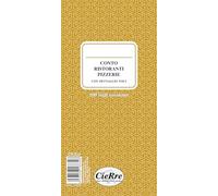CR 834 - BLOCCO CONTO RISTORANTE/PIZZERIA CON DETTAGLIO VOCI - 100 moduli in carta usomano - Formato cm 10x21 - Conf. da 10 Blocchi