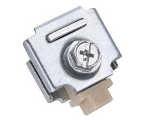CR Laurence - Fermaporta per porte bi-passanti, in acciaio legato, 1 pezzo