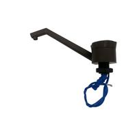 CR-MOESANCO® Kit rubinetto universale con morsetto in acciaio inox per caravan, camper, barca, colore marrone