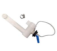CR-MOESANCO Rubinetto Camper 12V Ripiegabile con Fascetta Stringitubo Inox, Miscelatore Autocaravan e Roulotte Interruttore per Pompa Immersione Foro 22mm