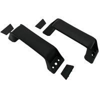 CR-MOESANCO® Set di 2 Maniglie per Manovra di Parcheggio per Mobili o Roulotte o Rimorchi Colore Nero