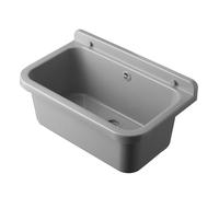 CR PILOZZA A MURO 50-55 cm LAVABO LAVATOIO ESTERNO INTERNO SOSPESO IN RESINA BIA
