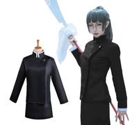 CR ROLECOS Costume da cosplay Zenin Maki Zenin Jujutsu Kaisen Cosplay uniforme completo Halloween L