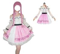 CR ROLECOS Infinity Nikki Cosplay Gioco Carattere Infinity Nikki Cosplay Costume Abiti Open World X Dress Up Adventure Gioco Uniforme Rosa Vestito Completo Set Halloween Carnevale Donna 3XL
