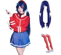CR ROLECOS Mita Cosplay Anime Cosplay Costume MiSide Mila Role Play JK Mita Pretty Mita Cosplay Costume Mita con Wig L