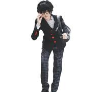 CR ROLECOS Persona 5 Cosplay Amamiya Ren Cosplay uniforme scolastica protagonista Amamiya Ren outfit uniforme Costume per adulti Halloween Carnevale Party S