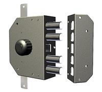 Cr serratura legno appl. cil/pompa+s trip.c/pomolo art. 3250 p e.60,5 dx - CR Serrature