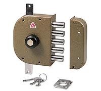 Cr Serrature 3200 P Serratura da Applicare senza Scrocco, Entrata Sinistra, 60 mm