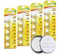 CR1225 Litio 3V Batteria, Pulsante di Batteria Elettronico per Giocattoli Calcolatrici Orologi (20 Pz)