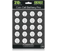 CR2032; Confezione Da 20; - 2032 Batteria Bottone Al Litio 3V per Telecomando p