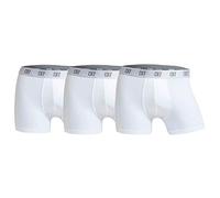 CR7 8100-49-100 Cristiano Ronaldo Underwear, confezione da 3 boxer « Basic » per uomo, morbidi e confortevoli, 95% cotone 5% elastan, bianco, taglia M