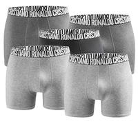 CR7 - Confezione da 5 Boxer Trunk da Uomo - by Cristiano Ronaldo - Antracite Mix - Taglia M