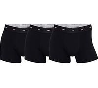 CR7 Cristiano Ronaldo Boxer Uomo in Tessuto di Bambù, Mutande Aderenti, Confortevoli da Indossare in Confezione da 3 Pezzi Nero, Grigio, Grigio Chiaro, Marina, Blu, Verde Scuro, S-XXL, Nero , S