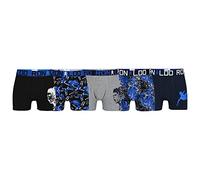 CR7 Cristiano Ronaldo CR7 5-Pack Boy's Cotton Trunk Bermuda, Multicolore, 4-6 Anni Bambino