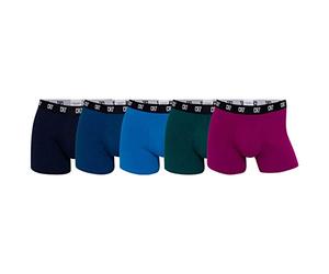 CR7 Cristiano Ronaldo Pantaloncini da Uomo, Confezione da 5, Blu, Verde, Viola, XXL