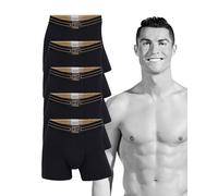 CR7 - Cristiano Ronaldo Boxer marrone chiaro / nero, Taglia S