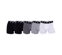 CR7 Herren Boxer Shorts 5er Pack Trunks Cotone Organico Stretch Nero/L