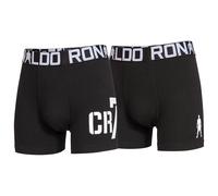 CR7 Ragazzi Boxer, 2er Pacco - Costume, Cotone Elasticizzato, Logo Colorato