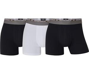 CR7 Underwear Pack 3 Boxer Uomo - Cotone biologico traspirante con vita morbida - Multicolore, multicolore, XL