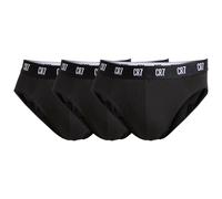 CR7 Uomo Slip, 3er Pacco - Slip, Logo Colorato, Elasticizzato Cotone