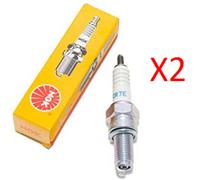 CR7E KIT 2 CANDELE ORIGINALI NGK YAMAHA T MAX TMAX cc 500 DAL 2003 AL 2012