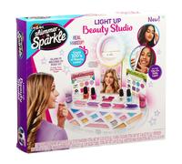 Shimmer and Sparkle 17346 Light up Beauty Studio with Selfie Ring Set for Childr
