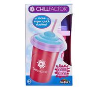 Cra-Z-Art ChillFactor, tazza per granite congelate, frullati, frappè, tazza di raffreddamento, doppio strato da spremere con cucchiaio, rosa