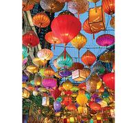 Cra-Z-Art - RoseArt - Kodak Supreme Premium - Lanterne colorate - Puzzle da 550 pezzi